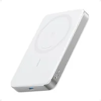 Anker Anker MagGo Powerbank, ultra-schlankes 10.000mAh magnetisches Akkupack Powerbank Qi2-zertifiziert 15W, schnelles MagSafe-kompatibles tragbares Ladegerät, 10000 mAh (5 V), ergonomisches Design, für iPhone 17/16/15/14 Serie und mehr