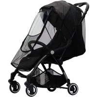 Hamilton by yoop Kinderwagen-Insektenschutz Moskitonetz Schwarz, Kinderwagen-Insektenschutz. Mückennetz (1 St), Schutz vor Insekten, wie Mücken, langlebiges Moskitonetz
