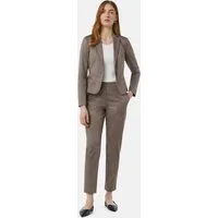 comma 7/8-Hose Hose Business-Hose im Slim Fit aus Baumwollstretch