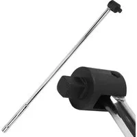 OSTWOLKE Steckschlüssel Gelenkgriff Knebel Drehstange Quergriff 1/2" Hebelstange Gleitgriff, 630 mm