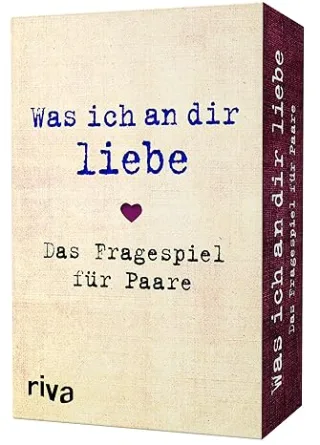 Riva Verlag - Was ich an dir liebe: Das Fragespiel für Paare