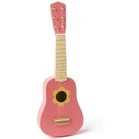 Kids Concept Spielzeug-Musikinstrument Gitarre Blume rosa, (1 tlg), Aus Holz