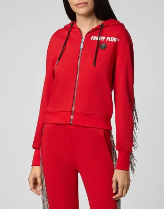 Sweatjacke Mit Kapuze
