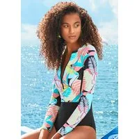 LASCANA ACTIVE Badeanzug Layne mit langen Ärmeln ideal geeignet für SUP
