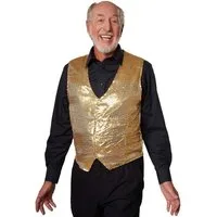 dressforfun Anzugweste Pailletten-Weste Herren