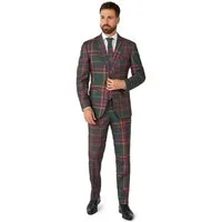 Opposuits Partyanzug Mixed Mesh Kostüm Partyanzug - Fasching Karneval, It's a mesh: Karierter Anzug im Old English Style