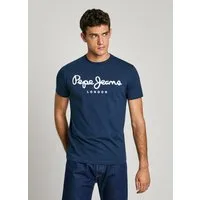 Pepe Jeans T-Shirt mit Markenprint vorne