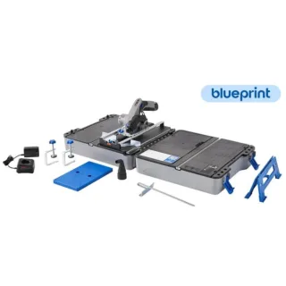 DREMEL® Blueprint Mobile Sägestation Akku-Kreissäge + Sägetischkoffer - F013CS12JM