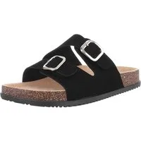 Ital-Design Damen Mules Freizeit Plateausandaletten