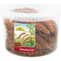 JR Farm Kolbenhirse rot im Eimer 500 g, für: Vogel