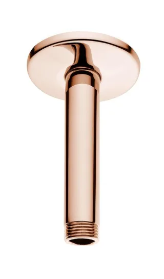 VitrA Universal Deckenarm für Duschkopf Länge 10 cm mit Anschluss G 1/2" Kupfer Soft,A4564929 A4564929