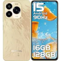 OUKITEL C65 Android 15 Smartphone (17,02 cm/6.7 Zoll, 128 GB Speicherplatz, 50 MP Kamera, 5150mA Akku, 6.7" HD 90Hz, Android 15, Dual SIM 4G)