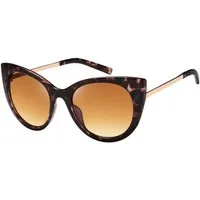BEZLIT Eyewear Retrosonnenbrille Damen Cat-Eye Design Sonnenbrille (1-St) mit Leo Optik