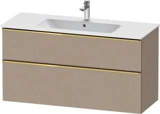 Duravit D-Neo Waschtischunterbau wandhängend Leinen Matt 1210x462x625 mm - DE4364034750000 DE4364034750000