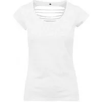 Build Your Brand Tanktop Damen Back Cut Tee / Offener Rücken