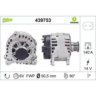 Valeo Lichtmaschine 140A VW Amarok Crafter Multivan Transporter 2,0