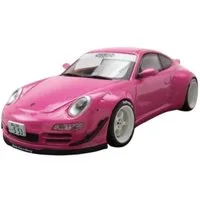 ixo Models Modellauto Porsche 911 (997) RWB rosa, Maßstab 1:43