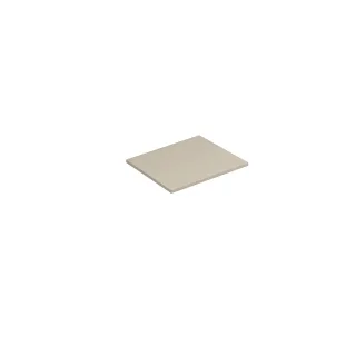 KLUDI-ICOS Deckplatte 60, 6 x 50, 3 H1, 2 cm Matt Light Dove 50T60O2