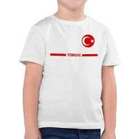Shirtracer T-Shirt Türkei Trikot Wappen, Türkiye mit Stolz, Türkisches Fan-Motiv (1-tlg) 2026 Fussball WM Fanartikel