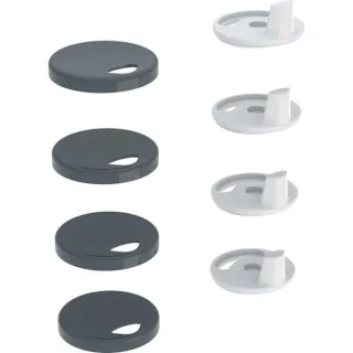 Geberit Set Puffer für WC-Sitzring fixiert für Geberit AquaClean Mera Classic, 244108001 244108001