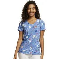 Cherokee Funktionsbluse Bunt bedruckter Damen Kasack "Fillings 4 you" Kasack mit Motiv