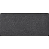 furnicato Läufer Teppich Anthrazit 50 x 100 cm aus Nadelvlies, waschbar, Schalldämpfende Bodenmatte, rutschfest und waschbar für das Büro