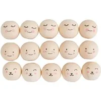 VBS Dekofigur Smart Faces, Ø 15 mm, 15 St.