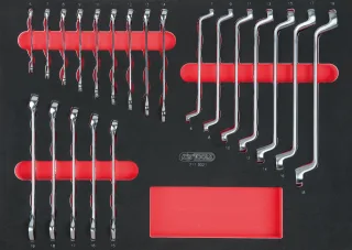 KS Tools SCS Schlüssel-Satz, 21-tlg in 1-1 Systemeinlage - 711.3021