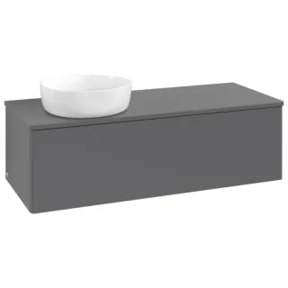 Villeroy & Boch Antao Waschtischunterschrank 1200x360x500mm L33050GK mit Beleuchtung FK/AP: GK/0