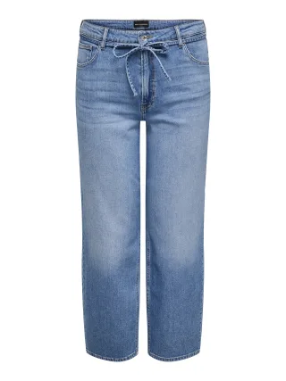 ONLY CARMAKOMA - CARGIANNA MW STRAIGHT AZ751 DNM NOOS Medium Blue Denim - Gr. - 32