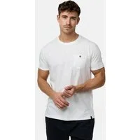 Indicode T-Shirt Herren INJon Shirt Tee Herrenshirt T-Shirt mit Brusttasche aus 100% Baumwolle