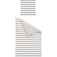 BIERBAUM Bettwäsche 3121, Seersucker, 2 teilig, Seersucker, 100 % Baumwolle, pflegeleicht, bügelfrei