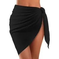 Oemmn Sarong Damen Strand Sarong Tuch Wrap Vertuschung Wickelrock Beach