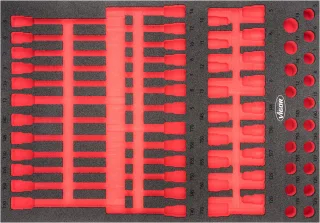 VIGOR Weichschaum-Einlage, leer, V6809-L