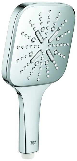 GROHE Handbrause Rainshower 130 SmartActive Cube 26550 chrom, 26550000 26550000