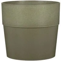 Scheurich Blumentopf 224/40 groove khaki