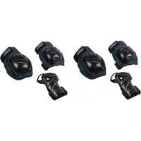 Biomechanisches Protektoren Set Comfort blau/schwarz, Größe S