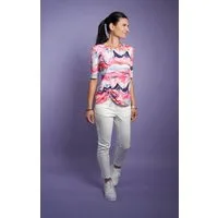 Seidel Moden Kurzarmshirt mit All-Over Print, MADE IN GERMANY