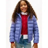 Tommy Hilfiger Steppjacke U LIGHT DOWN HOODED JACKET Kinder bis 16 Jahre