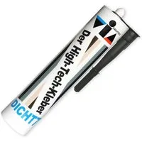 VIA Dichtstoff Via DICHT7 Anthrazit universal Klebstoff und Dichtmittel