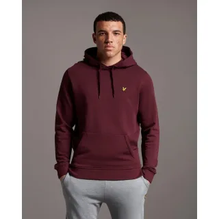 Sweatshirt � Kapuze Lyle & Scott in bordeauxrot