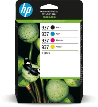 HP HP Ink/937 CMYK Original Ink CART 4 (Schwarz)