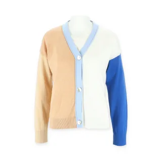 Halsüberkopf Accessoires - Colour-Block Strickjacke multi1 - Gr. - m