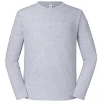 Fruit of the Loom Rundhalsshirt Iconic 195 Ringspun Premium Long Sleeve T