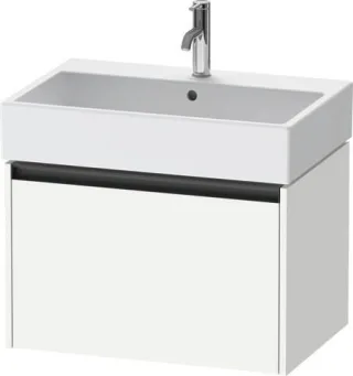 Duravit Ketho.2 Waschtischunterbau wandhängend Weiß Matt 684x460x440 mm - K25076018180000 K25076018180000