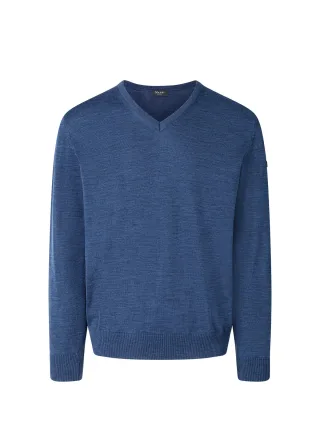 MAERZ Muenchen - Pullover V-Ausschnitt 1/1 Arm deep sea