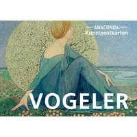 Anaconda Verlag Postkarte Postkarten-Set Heinrich Vogeler: 18 Kunstpostkarten aus hochwertige