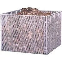 BRISTA Komposter, Streckmetall 100 x 100 x 80 cm