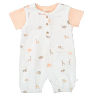 STACCATO - Overall+T-Shirt milk aop - Gr. - 50