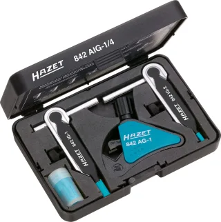 HAZET Universal Gewinde-Nachschneide Satz 4-teilig - 842AIG-1/4